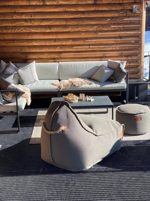 Chalet S - 5 Sterne Luxus Ferienhaus Direkt Am Eibsee Und Zugspitze Grainau Exteriör bild
