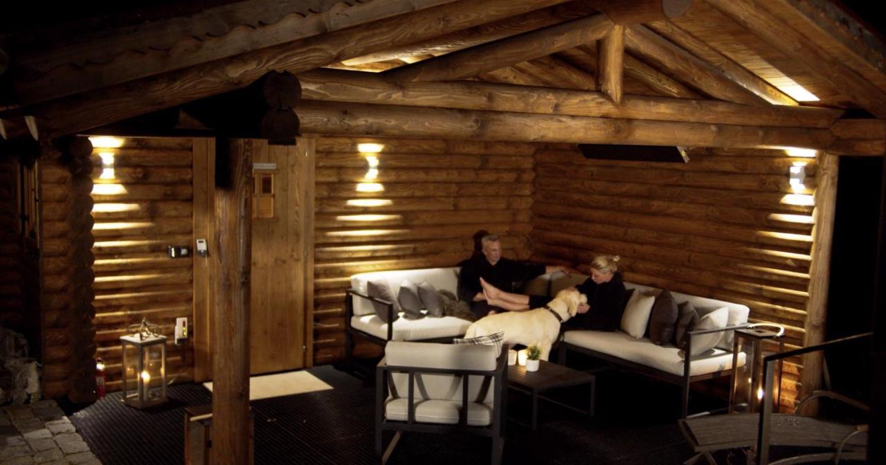 Chalet S - 5 Sterne Luxus Ferienhaus Direkt Am Eibsee Und Zugspitze Grainau Exteriör bild
